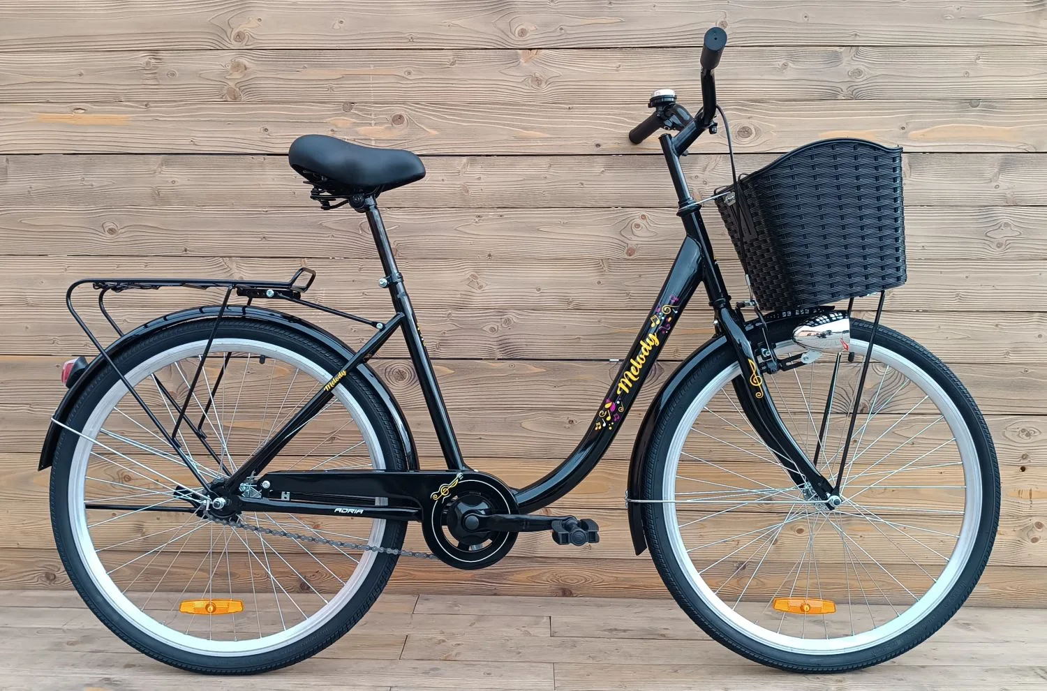 Bicicleta dama 26 Capriolo Melody oras 1 viteza negru 17