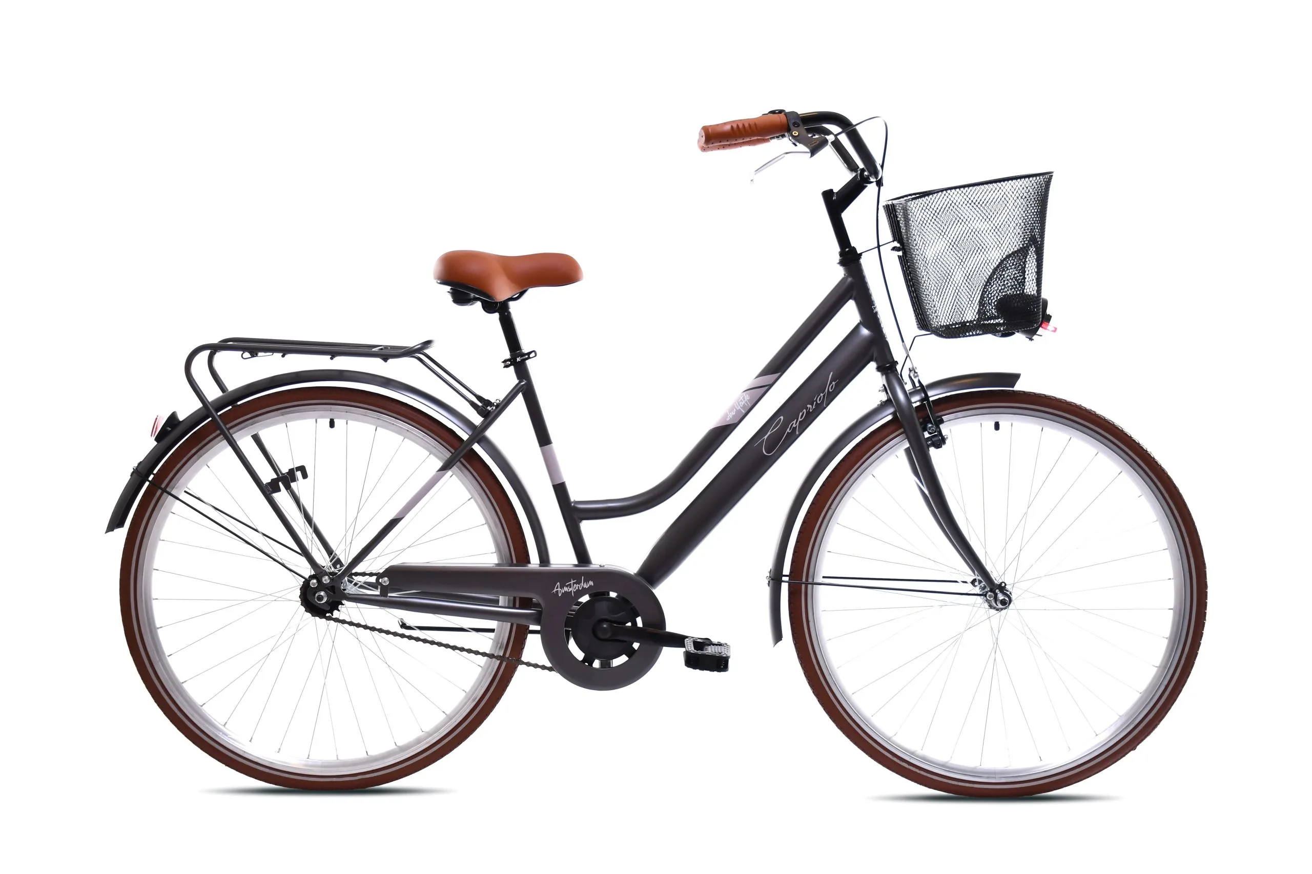 Bicicleta 28 Capriolo Amsterdam gri 18